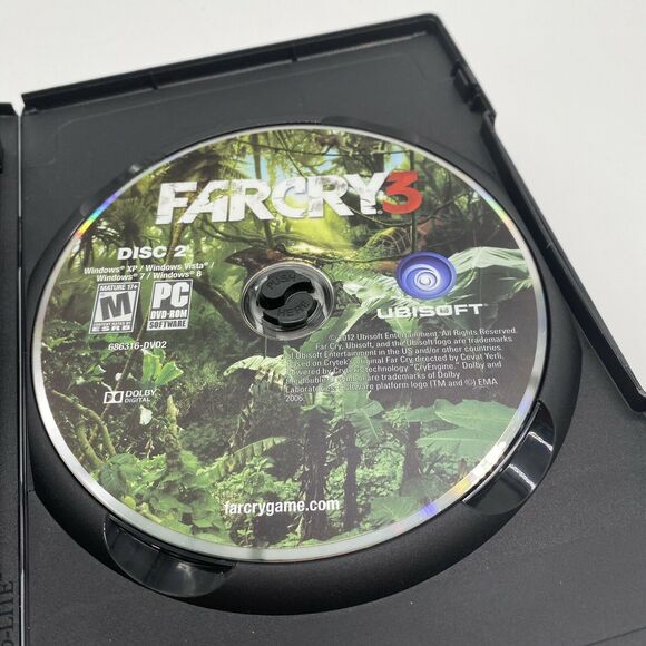 Far Cry 3 (PC, 2012) Very Good Condition Game with Box - Picture 5 of 5